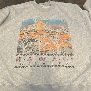 Abercrombie oversized crewneck